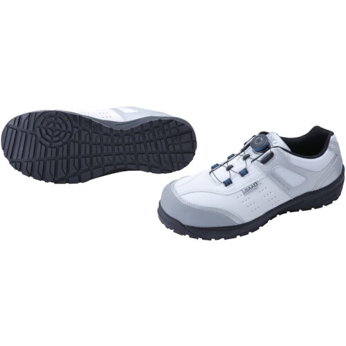 シューズA種耐滑ローカットホワイト23.0