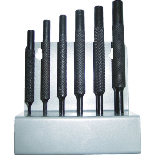 ローレット平行ピンポンチ6本セット