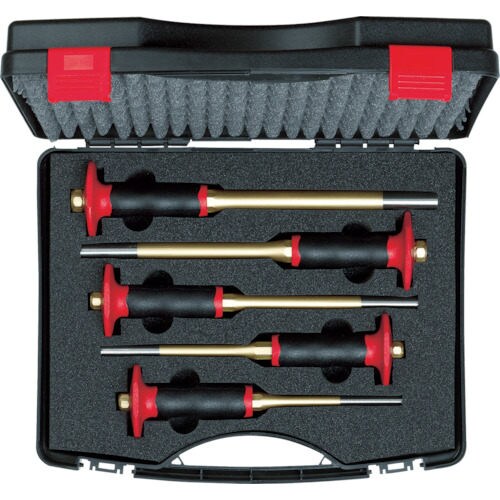 ハンドガード付平行ピンポンチ5点セット