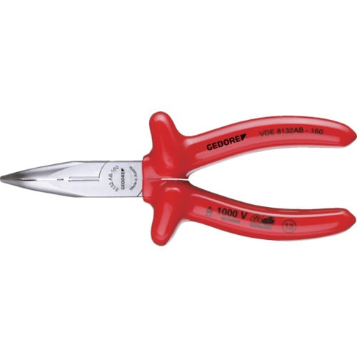 絶縁先曲がりラジオペンチ 6721730