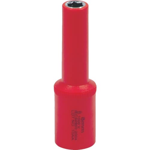 絶縁工具ディープソケット435328mm(6角)