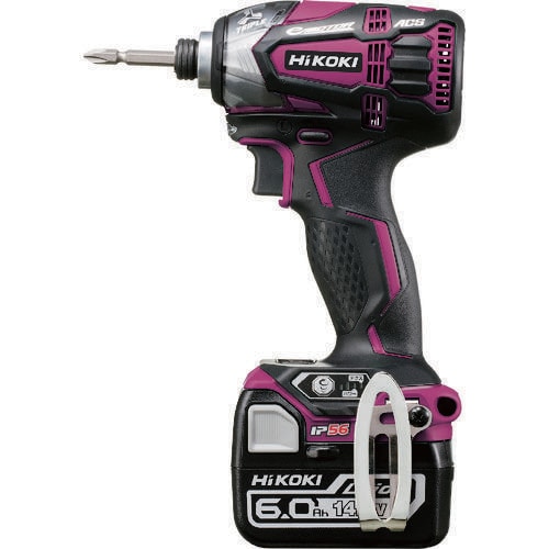 充電インパクトドライバー 6.0Ah レッド