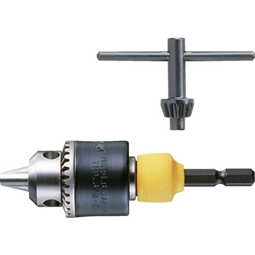 ドリルチャック 0.8から6.5mm