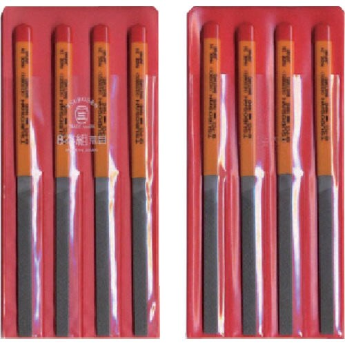 組ヤスリ 8本組 平荒目