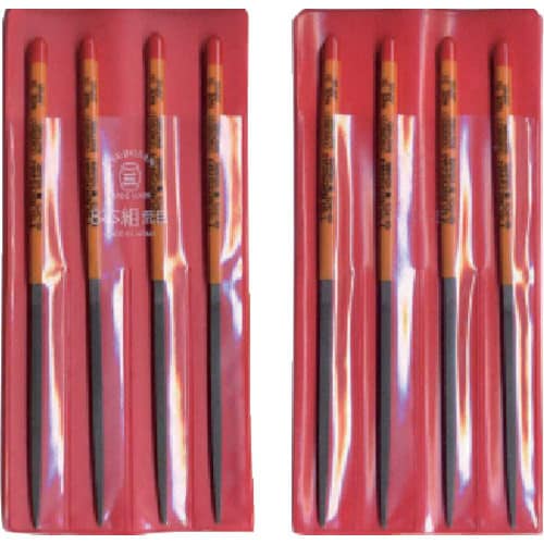 組ヤスリ 8本組 角荒目