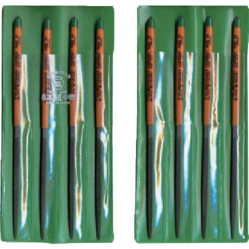 組ヤスリ 8本組 角中目