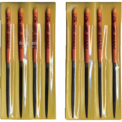 組ヤスリ 8本組 角細目