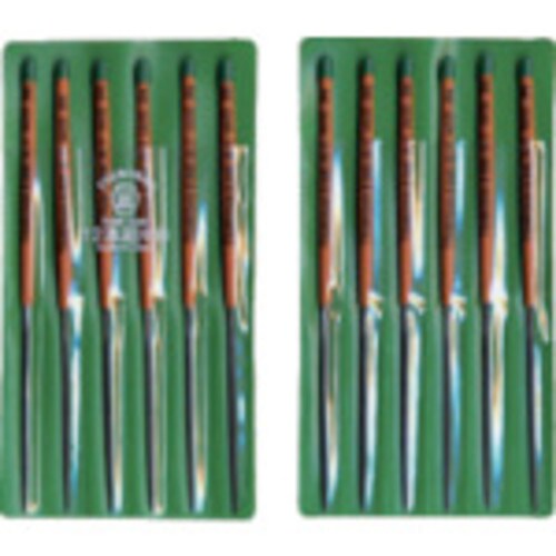 組ヤスリ 12本組 角中目