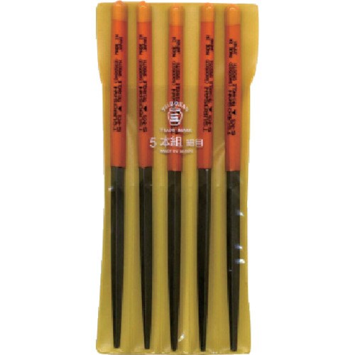 組ヤスリ 5本組 三角細目