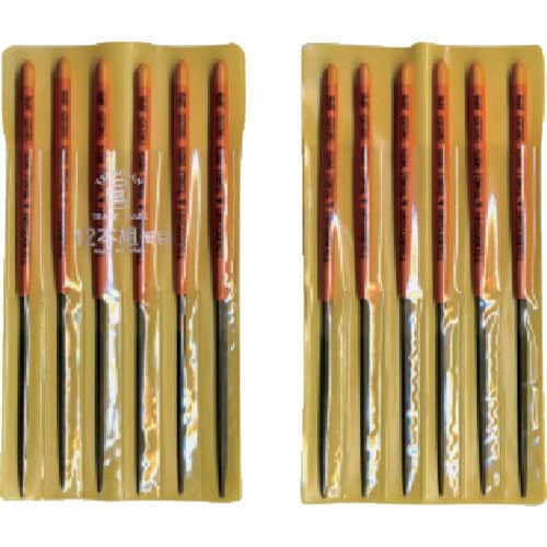 組ヤスリ 12本組 三角細目