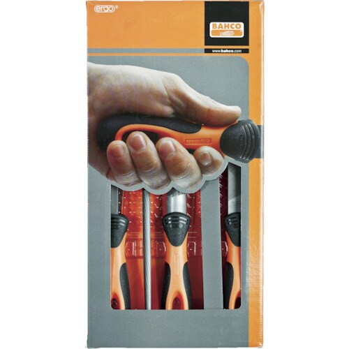 ヤスリセット 荒目&中目 刃長200