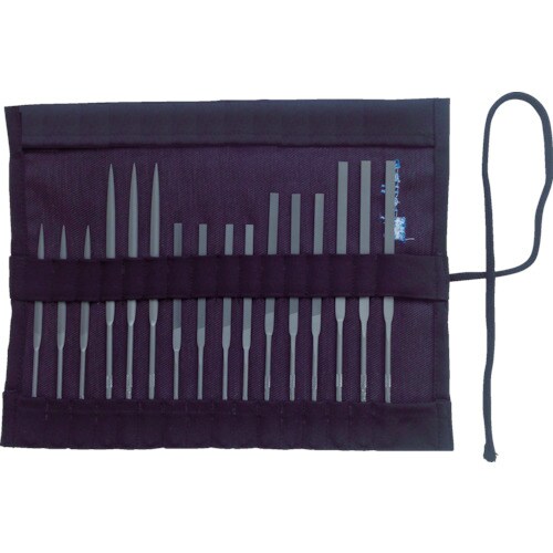 LA2401−2402精密ヤスリ16本セット