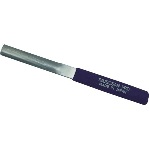 横に削るヤスリ 半丸 片R中目 押し切り用