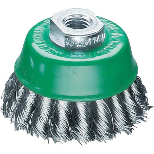 工業用カップブラシ Φ65ステンレス線径0.35