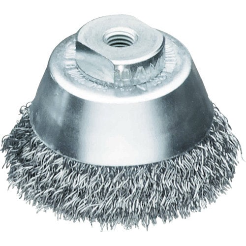 工業用カップブラシ Φ75鋼線線径0.3