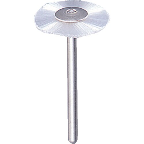 平型ブラシナイロン線0.2×外径Φ23×軸Φ3