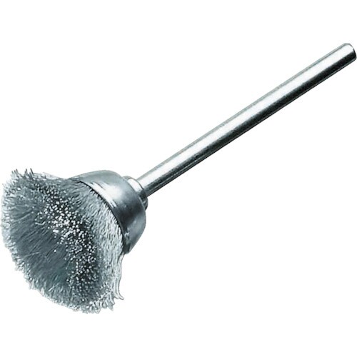 ミニチュア軸付カップ型ブラシ 430323