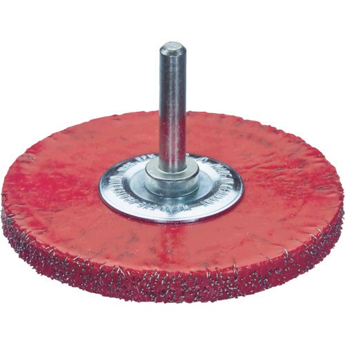 セーフティ軸付ホイルブラシ鋼線0.3φ50