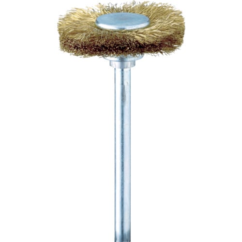 金属ブラシホイール真鍮φ22(3本入)
