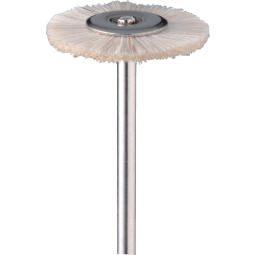 毛ブラシホイール山羊毛ソフトφ25(10本入)