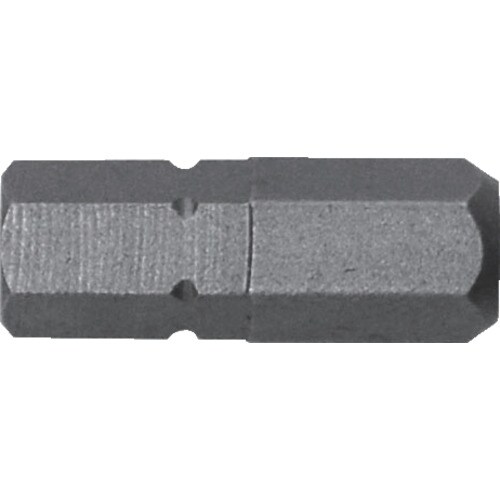 溝付超短六角レンチビット1本組対辺6×19