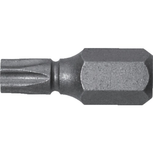 溝付超短ヘクスローブビット1本組T25×19