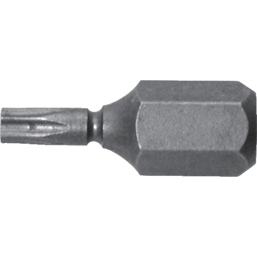 溝付超短ヘクスローブビット1本組T8×19(穴付)