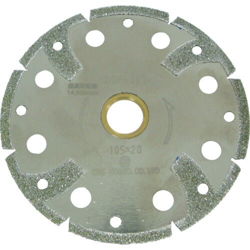 塩ビ管用電着ダイヤカットソー 105mm