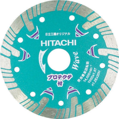 ダイヤモンドカッター204mm×25.4(波形)