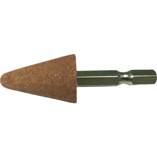 六角軸軸付砥石金属用(WA)傘型φ20×30mm