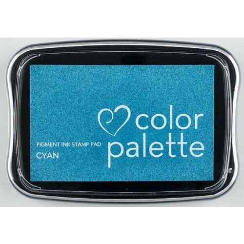 カラーパレット シアン