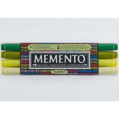 メメント マーカー4色セット グリーンハウス