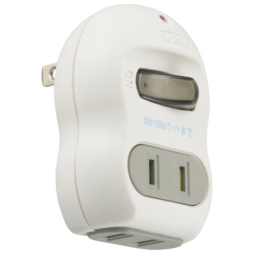 雷ガード2口スイッチPBT