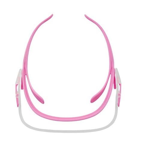 フェイスシールド ルックユー 本体 ピンク