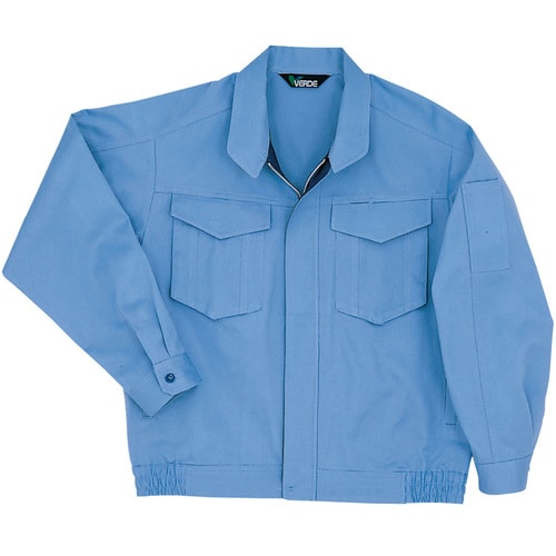 綿ブルゾン G363 上 ライトブルー L