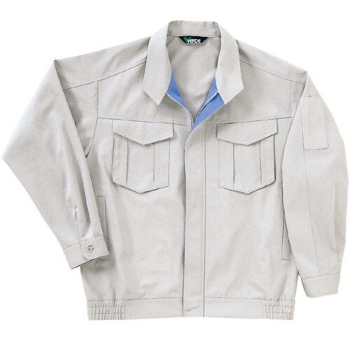 綿ブルゾン G361 上 シルバーグレー 3L