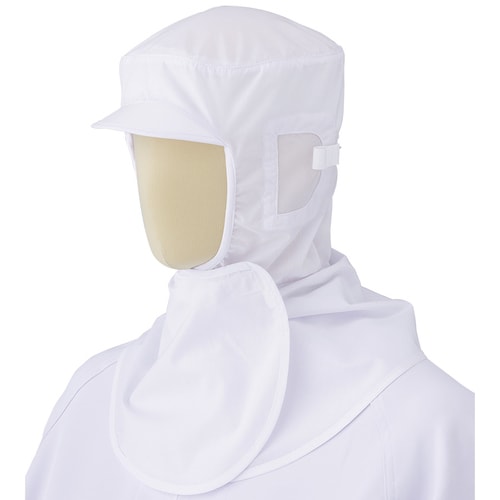 フード (ツバ付) SH09W ホワイト フリー