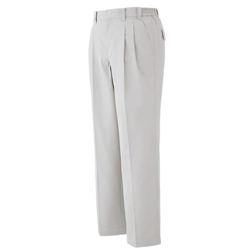 男子スラックス G561 下 シルバーグレー 5L
