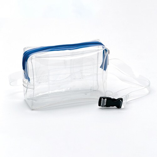 透明ウエストポーチ 無縫製 CWP−A3