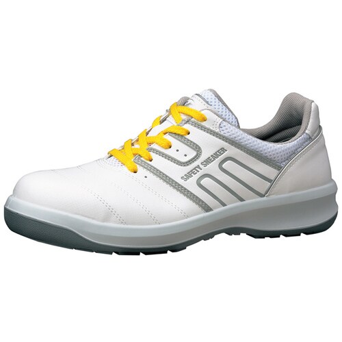 安全靴 G3590 静電 ホワイト 25.5CM