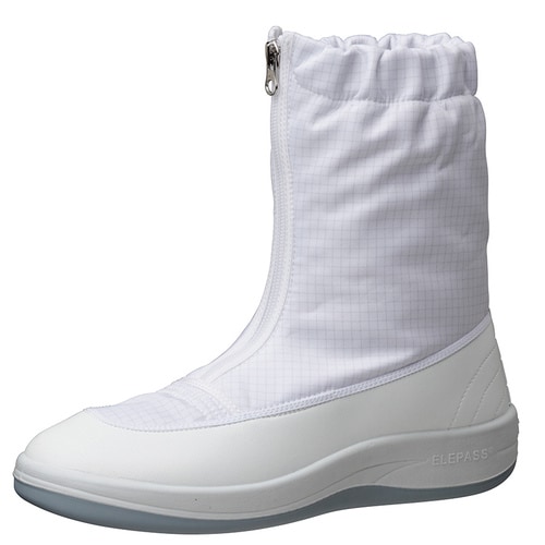 静電作業靴 クリーンブーツ SU551白 23.5