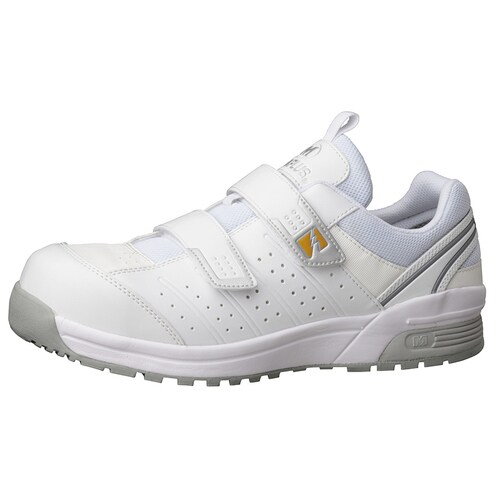 先芯入スニーカー MPN−305静電 白 22.5