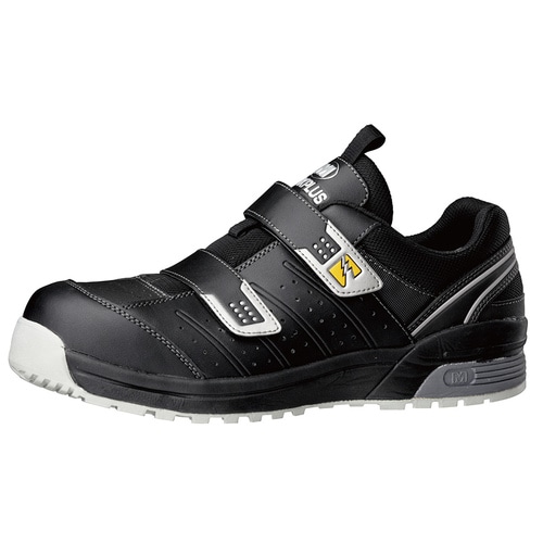 先芯入スニーカー MPN−305静電 黒 22.0