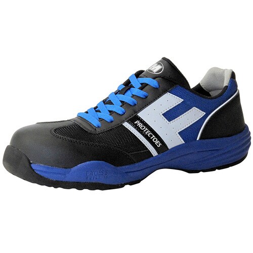 先芯入スニーカー PF−110 青 23.0CM