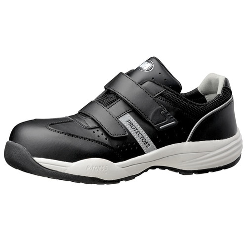 先芯入スニーカー PF−115 黒 25.0CM