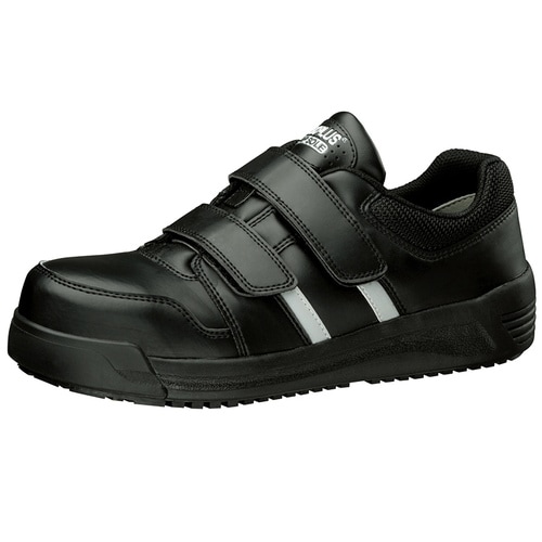 先芯入超耐滑スニーカー MPH−15N黒 23.0