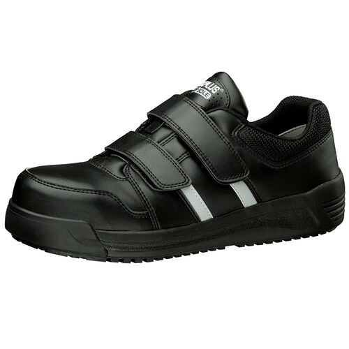 先芯入超耐滑スニーカー MPH−15N黒 27.0