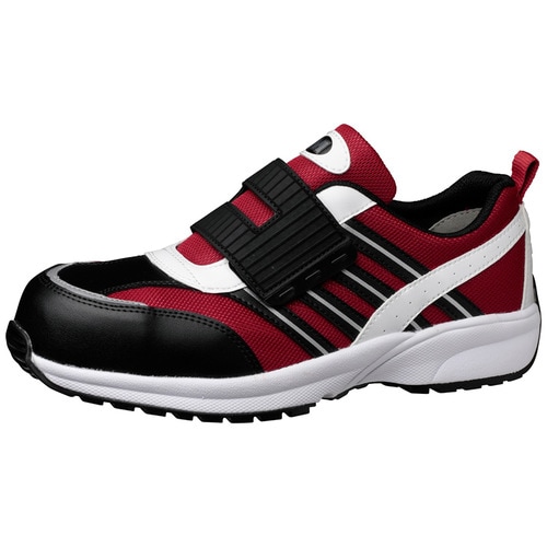 超軽量先芯入スニーカー SL−605 赤 24.5