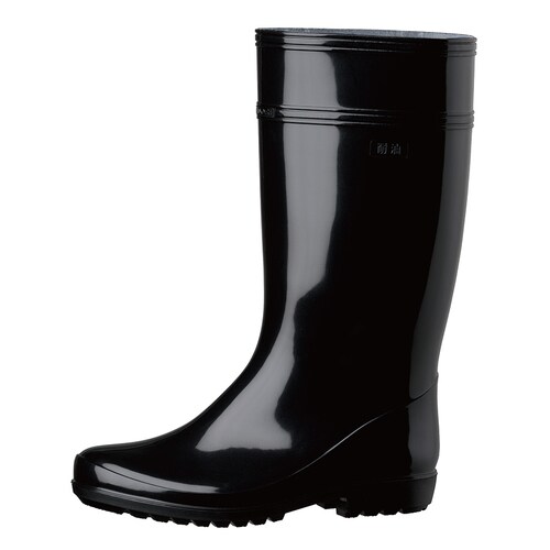 作業長靴 W2000 ブラック 26.0CM