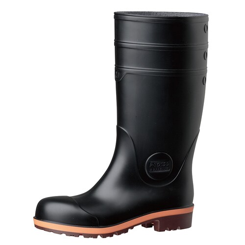 安全長靴 PW1000スーパー 黒 27.5CM